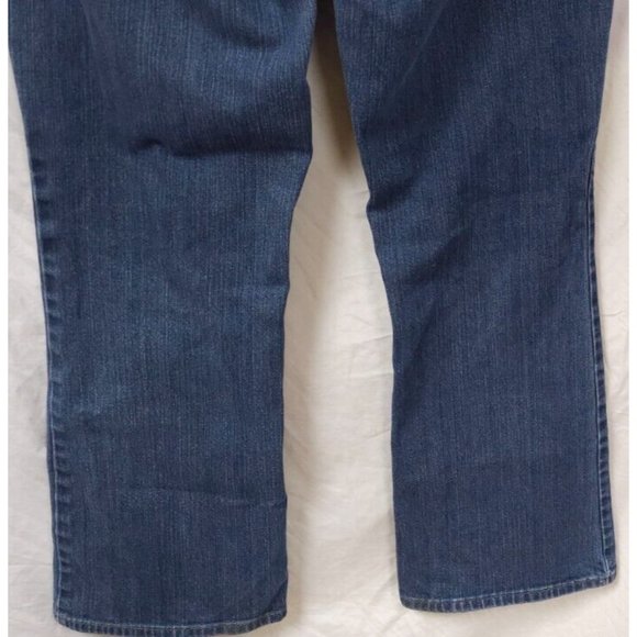 Levis Signature Misses 14 Medium Low Rise Bootcut Medium Wash Denim Jeans 38x30 - Picture 8 of 11